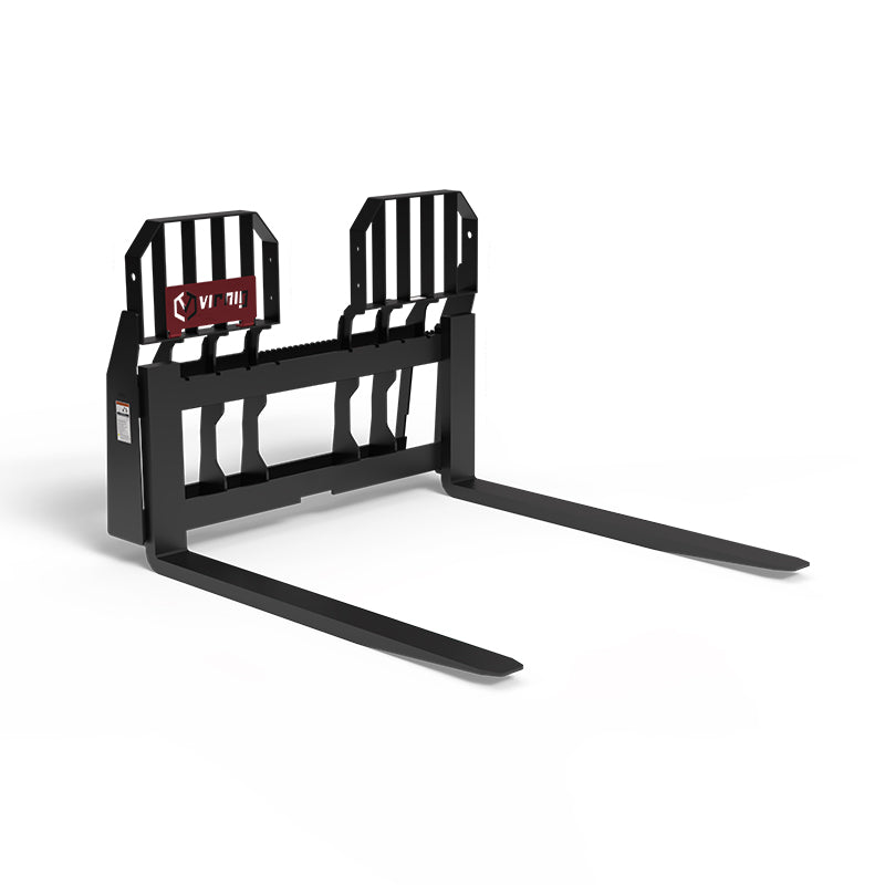 Virnig Rail Pallet Fork: Walk-Through Class 3; manufacturer family image, configuration may differ
