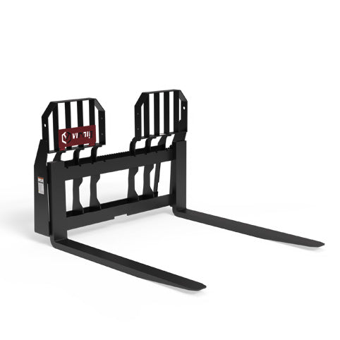 Virnig Rail Pallet Fork: Walk-Through Class 3; manufacturer family image, configuration may differ