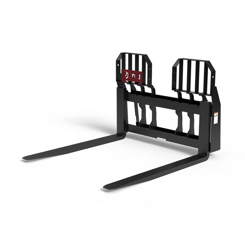 Virnig Rail Pallet Fork: Walk-Through Class 3; manufacturer family image, configuration may differ