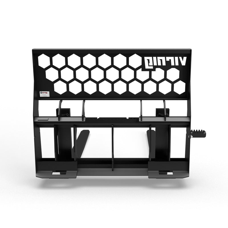 Virnig Rail Pallet Fork: Hex-Guard; manufacturer family image, configuration may differ