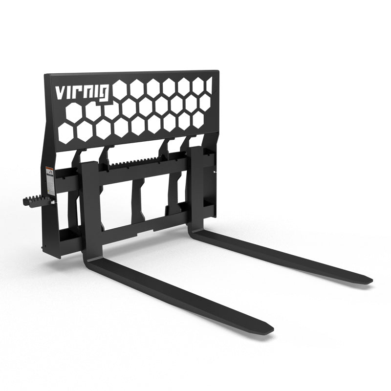 Virnig Rail Pallet Fork: Hex-Guard; manufacturer family image, configuration may differ