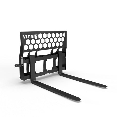 Virnig Rail Pallet Fork: Hex-Guard; manufacturer family image, configuration may differ