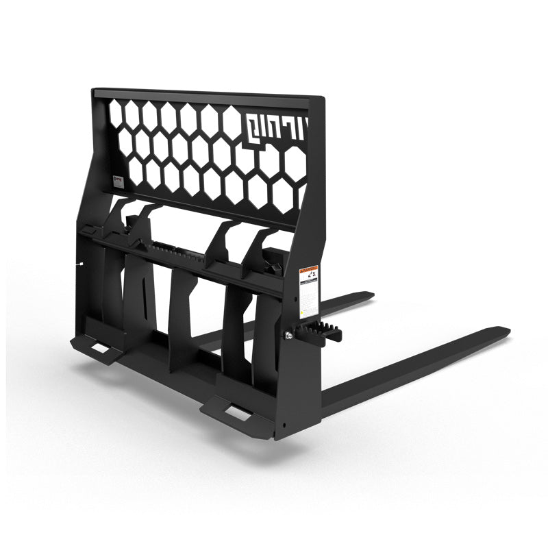 Virnig Rail Pallet Fork: Hex-Guard; manufacturer family image, configuration may differ