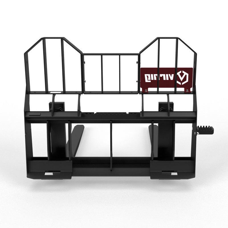 Virnig Rail Pallet Fork: Hi-Vis; manufacturer family image, configuration may differ