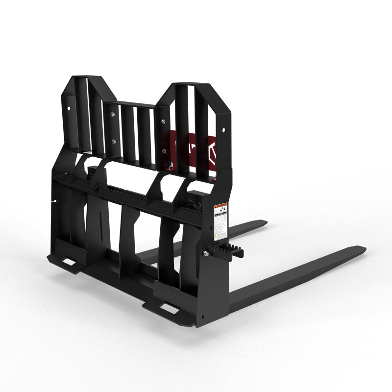 Virnig Rail Pallet Fork: Hi-Vis; manufacturer family image, configuration may differ