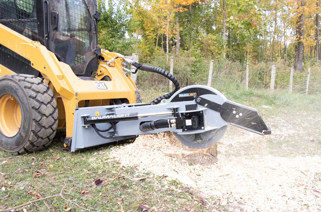 Baumalight Stump Grinder S24 For Skid Steers