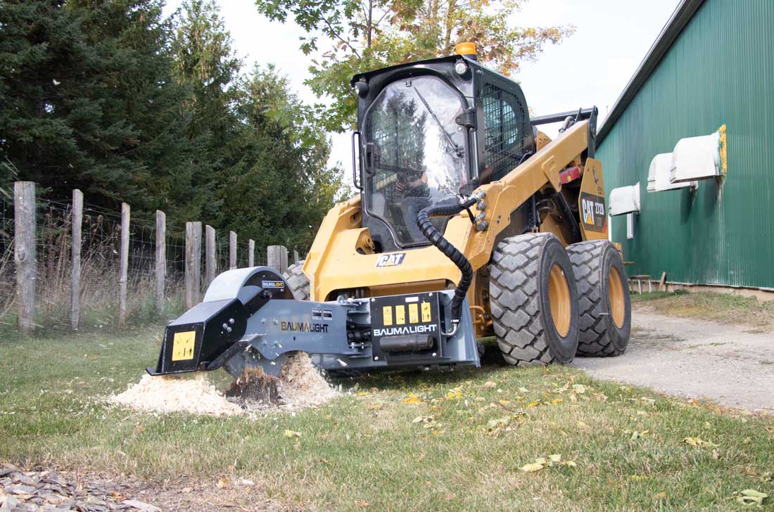 Baumalight Stump Grinder S24 For Skid Steers