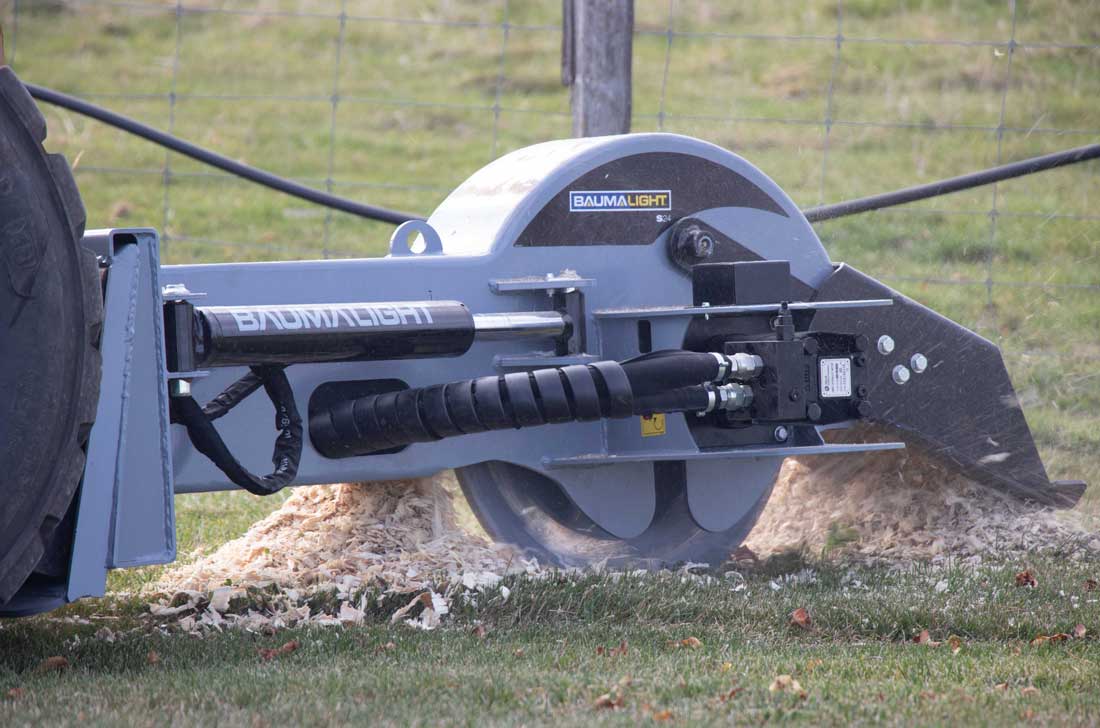 Baumalight Stump Grinder S24 For Skid Steers