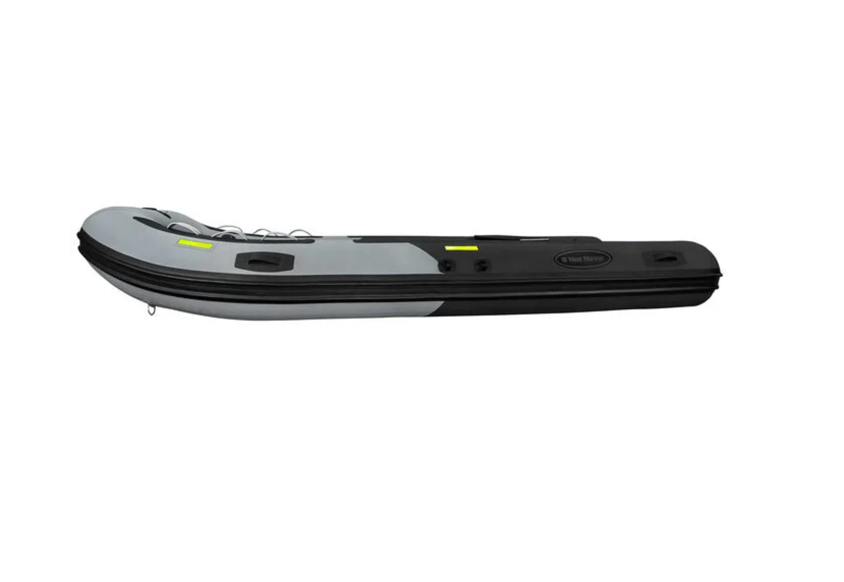 West Marine MH400 Aluminum Hull Inflatable Boat, 13ft Length, Hypalon UV Resistant Material, 1896lb Capacity