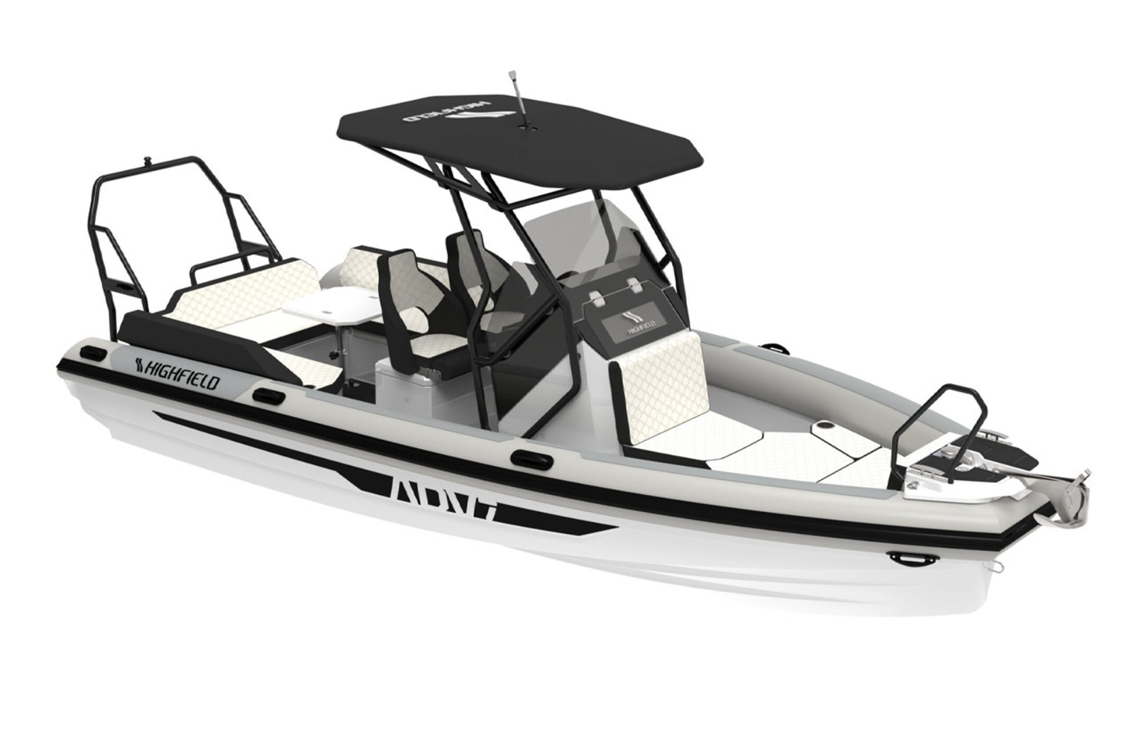 Highfield Adventure 7 Console RIB with T-Top | Yamaha 250hp | ADV7 LG-W-WB