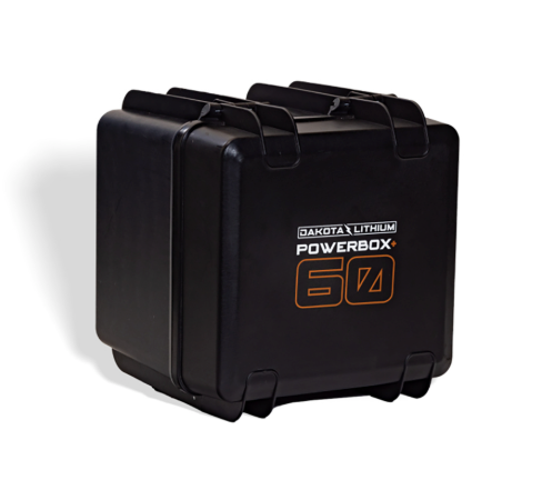Powerbox+ 60 Waterproof Power Station with DL+ 12V 60Ah Battery Included