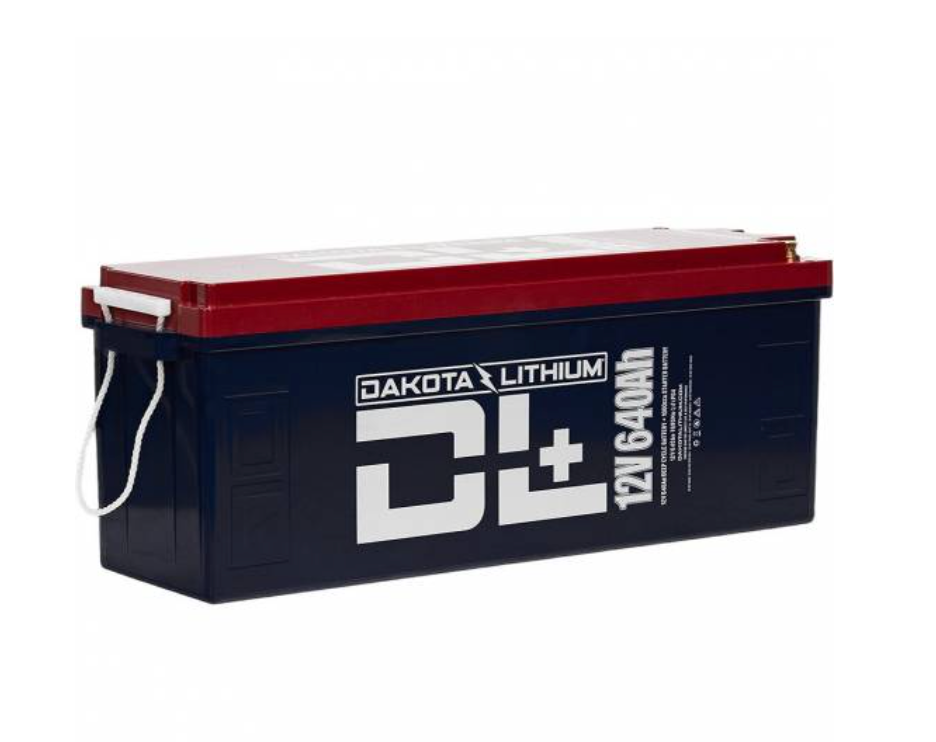 Dakota Lithium DL+ 12V 640Ah Dual Purpose LiFePO4 Battery with CAN Bus Integration
