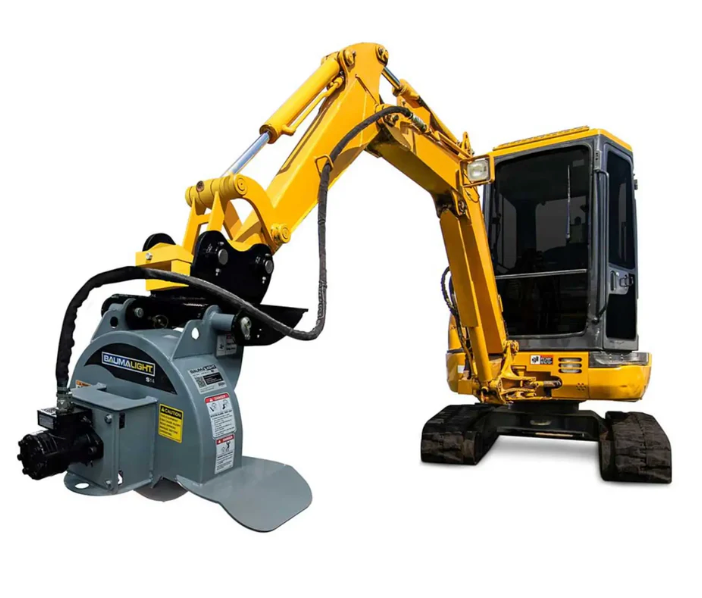 Baumalight Stump Grinder S14 For Mini Skid Steers