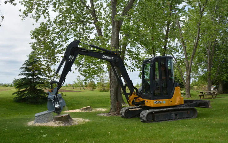 Baumalight Stump Grinder S14 For Mini Skid Steers