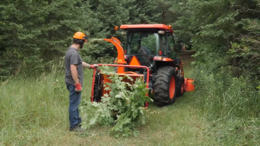 Wallenstein Wood Chipper | BX-R Series PTO (Hydraulic Feed) | BX36R–BX102RPI