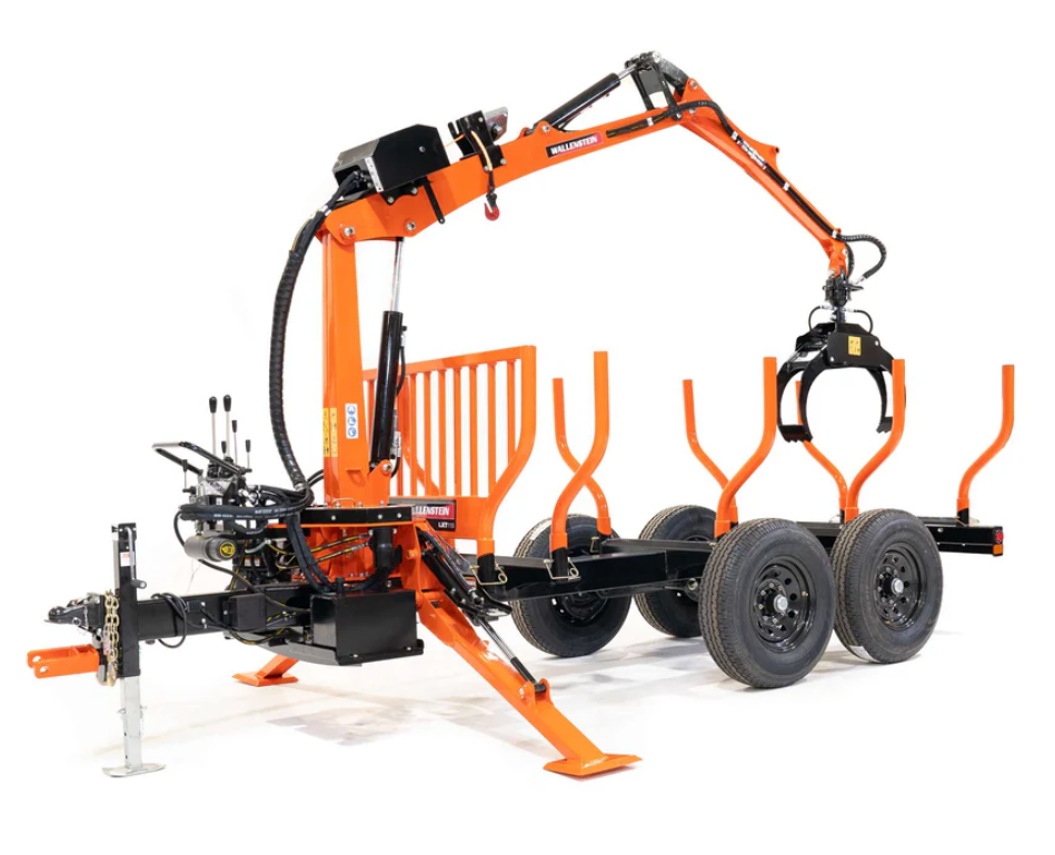 Wallenstein Log Loader Trailer | LXT95–LXT115 Series
