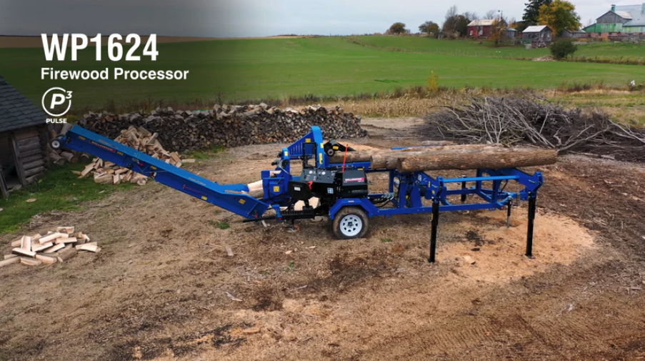 Commercial Firewood Processor | Wallenstein WP1840 Series (Live Deck)
