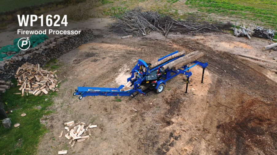 Commercial Firewood Processor | Wallenstein WP1840 Series (Live Deck)