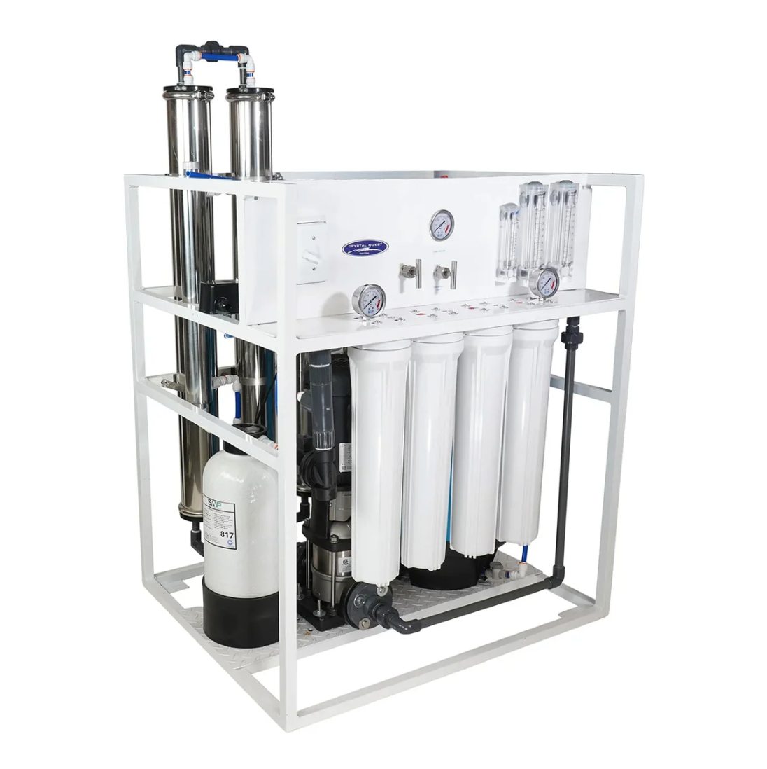 Reverse Osmosis Water Filtration System – Medical-Grade, High-Capacity | Crystal Quest