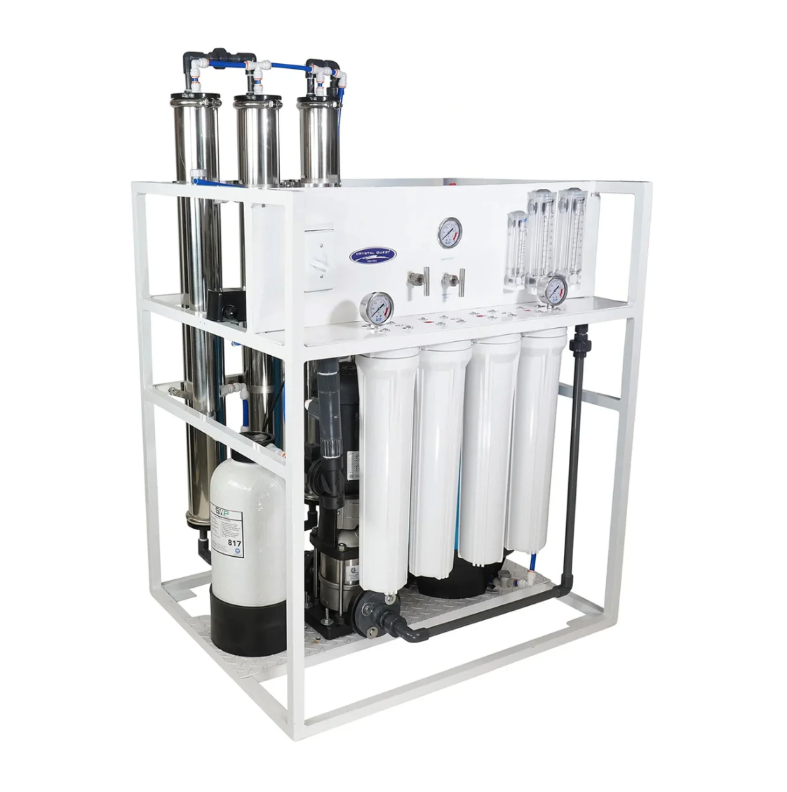 Reverse Osmosis Water Filtration System – Medical-Grade, High-Capacity | Crystal Quest