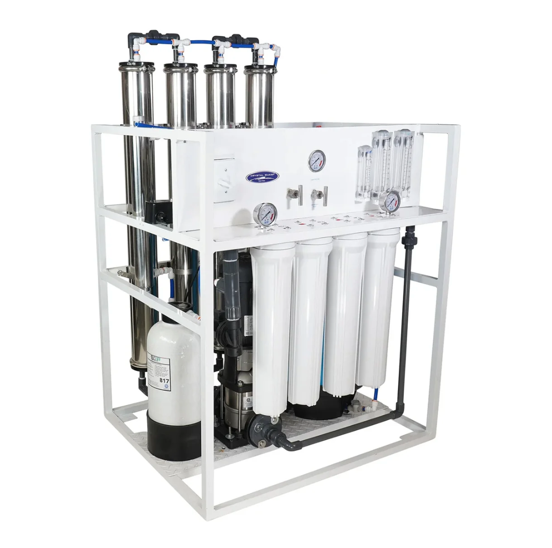 Reverse Osmosis Water Filtration System – Medical-Grade, High-Capacity | Crystal Quest
