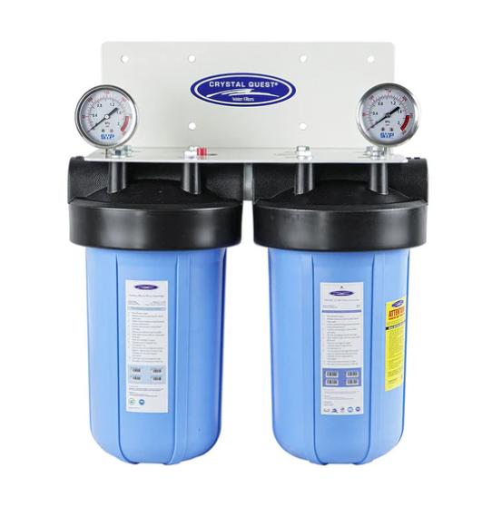 Compact Whole House Water Filter, Arsenic Removal (2-4 GPM | 1-2 people)
