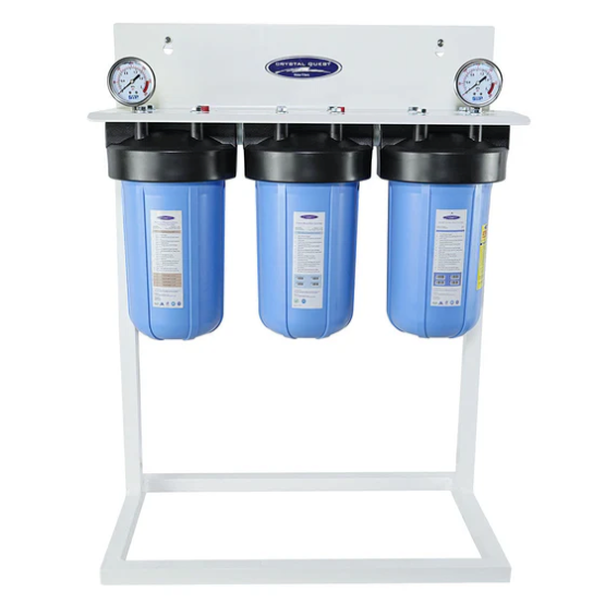 Compact Whole House Water Filter | Metal Removal (2-4 GPM | 1-2 people)