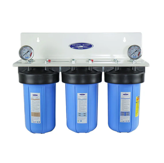 Compact Whole House Water Filter | Metal Removal (2-4 GPM | 1-2 people)