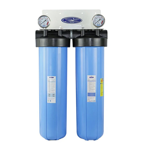 Big Blue Whole House Water Filter, Fluoride Removal (4-6 GPM | 1-2 people)