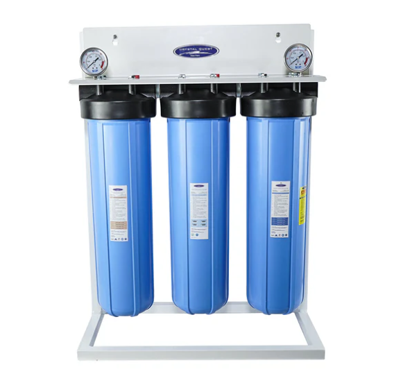 Big Blue Whole House Water Filter, Fluoride Removal (4-6 GPM | 1-2 people)