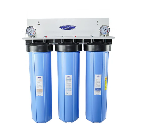Big Blue Whole House Water Filter, Fluoride Removal (4-6 GPM | 1-2 people)