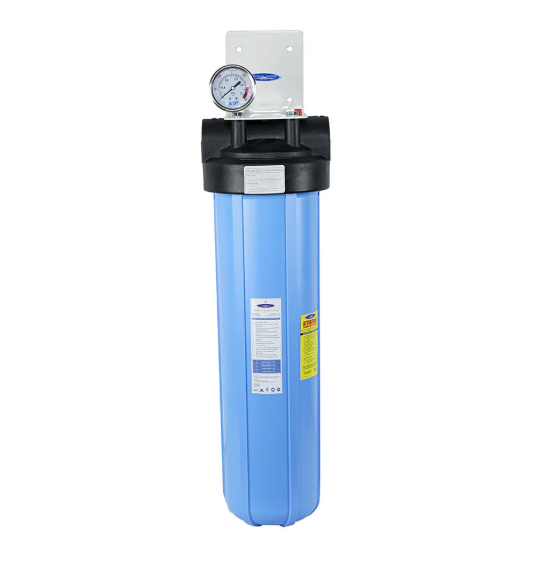 Big Blue Whole House Water Filter | Metal Removal (4-6 GPM | 1-2 people)