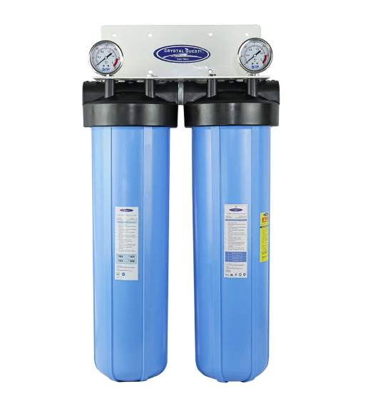 Big Blue Whole House Water Filter, SMART Series (6-8 GPM | 2-3 people)