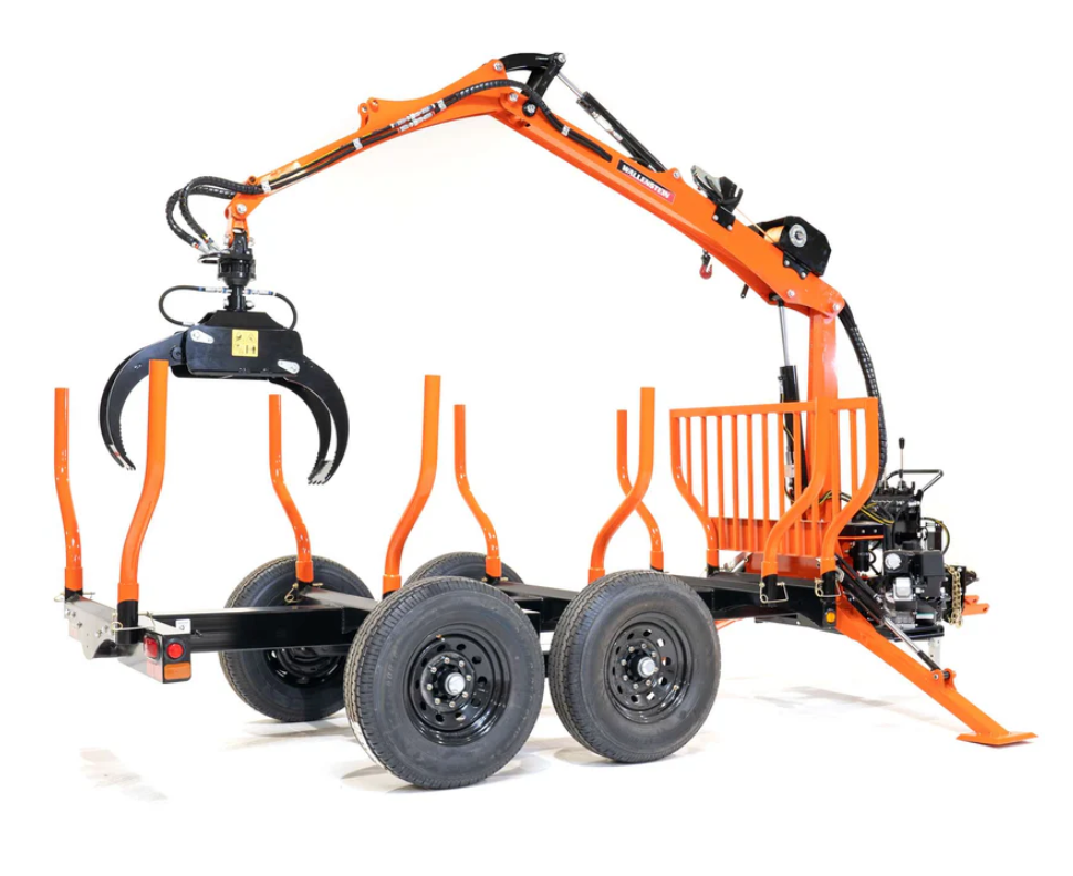 Wallenstein Log Loader Trailer | LXT95–LXT115 Series