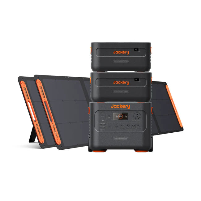 Jackery Solar Generator 2000 Plus Kit (6kWh) + SolarSaga 200W x 2