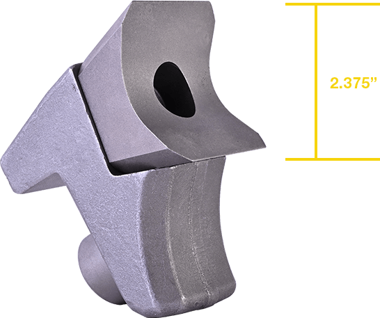 Baumalight T9000 Bolt-On Planer Tip | Individual