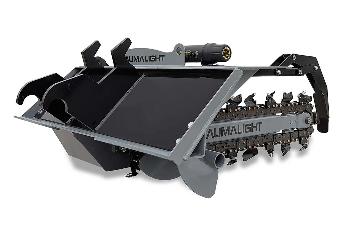 Chain trencher