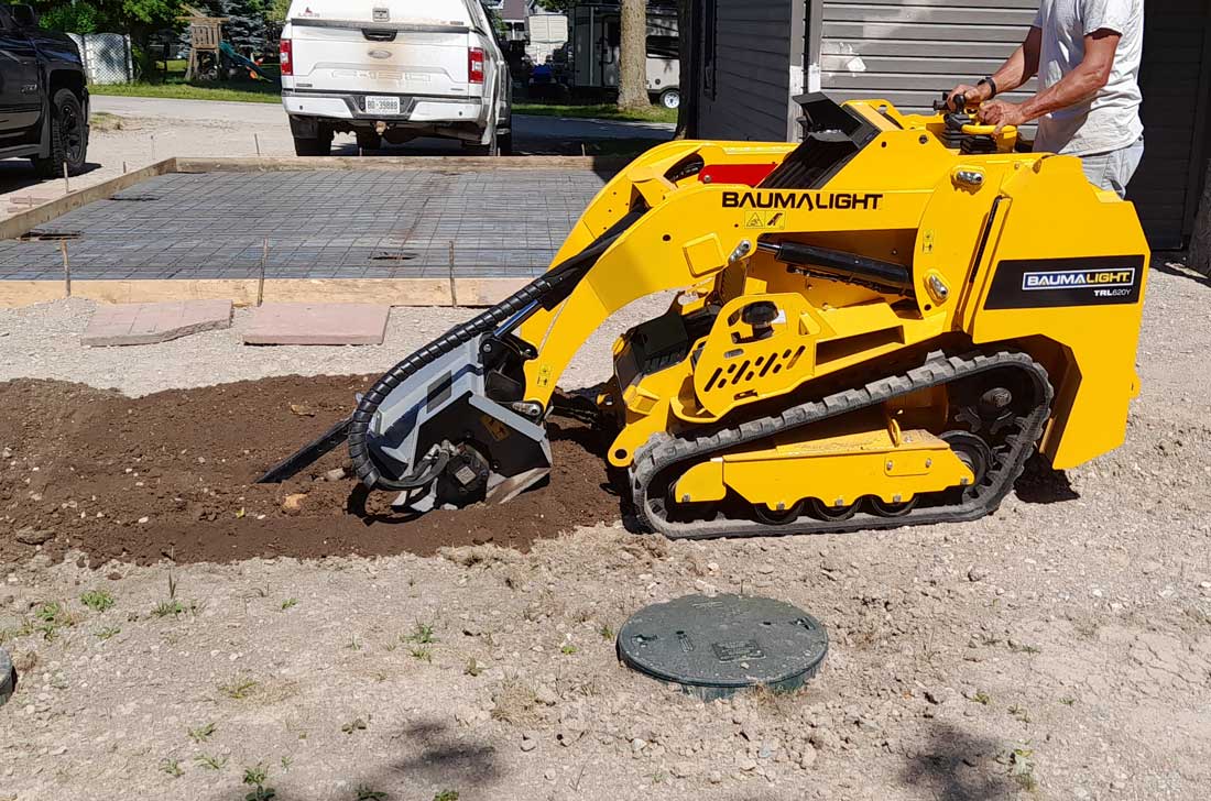 Baumalight Mini Skid Steer (TRL620Y and TRL620D)