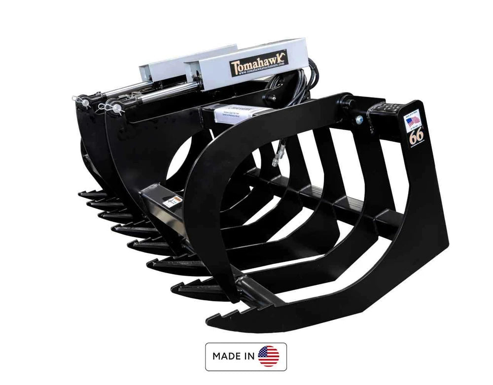 Tomahawk 66-Inch Two-Cylinder Brush Grapple;manufacturer family image, selected configuration may differ