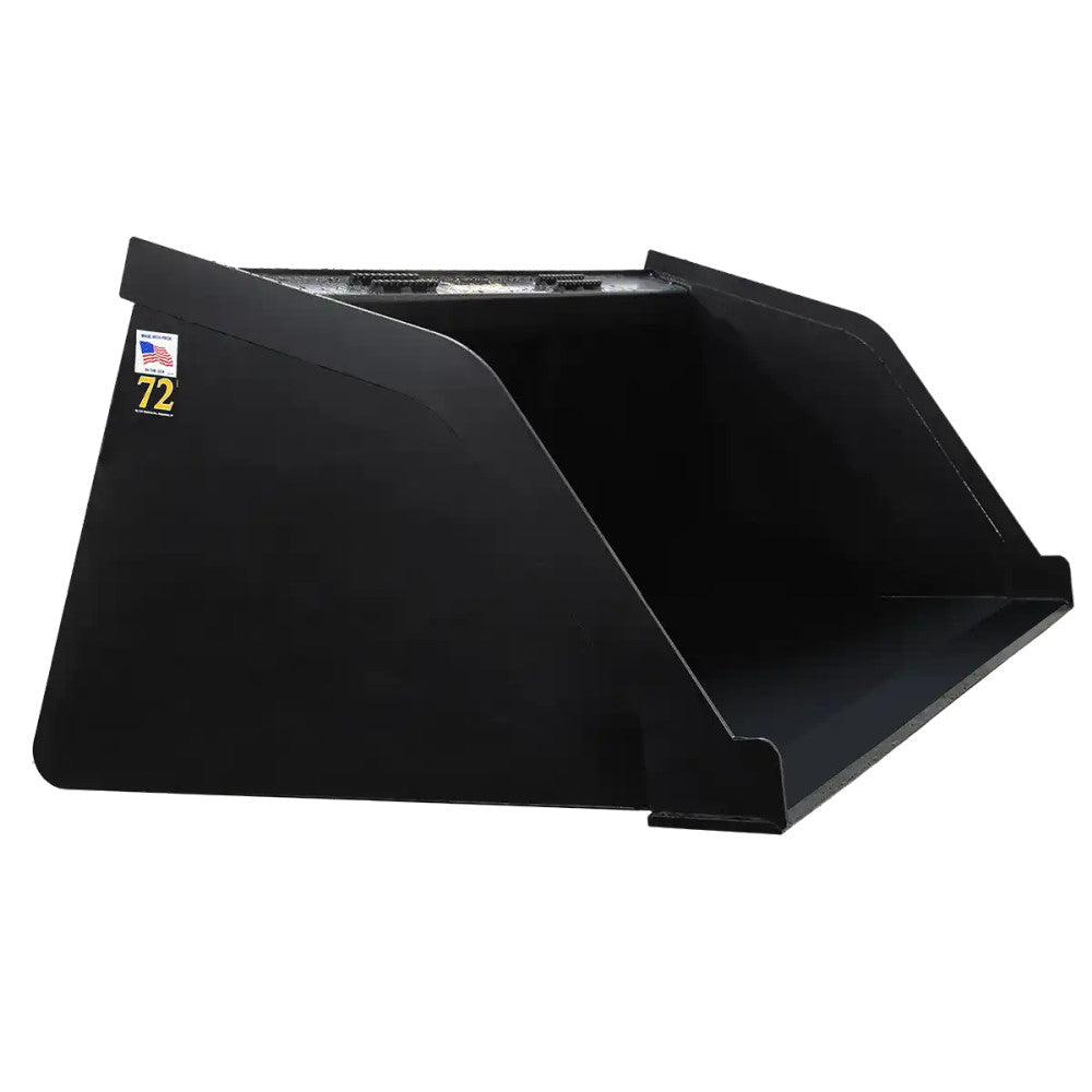 Tomahawk Snow & Mulch Bucket; manufacturer family image, selected width may differ