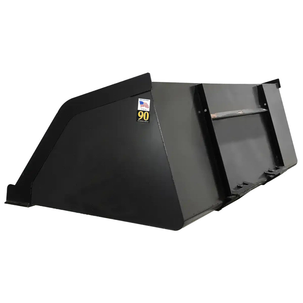 Tomahawk Snow & Mulch Bucket; manufacturer family image, selected width may differ