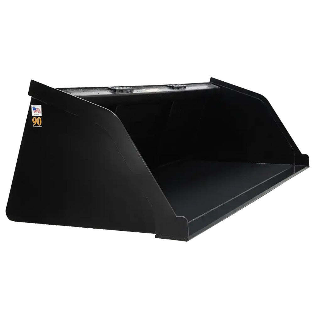 Tomahawk Snow & Mulch Bucket; manufacturer family image, selected width may differ