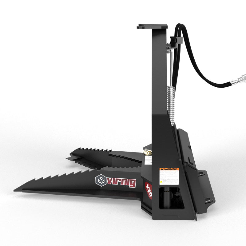 Virnig V20 Mini Skid Steer Digging Tree Puller; manufacturer family image, configuration may differ