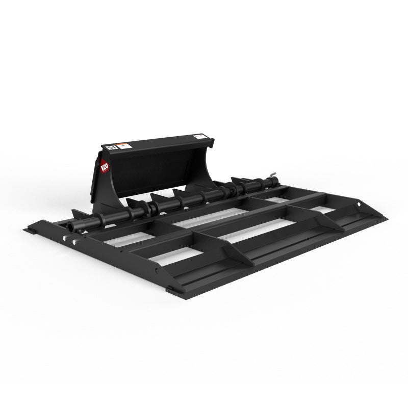 Virnig V20 Mini Skid Steer Land Leveler; manufacturer family image, configuration may differ