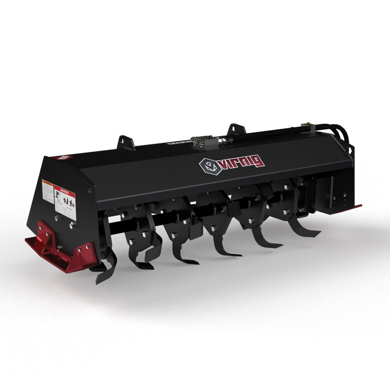 Virnig V20 Mini Skid Steer Tiller; manufacturer family image, configuration may differ