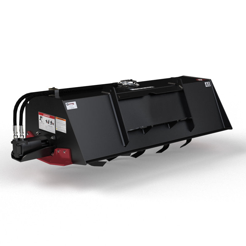 Virnig V20 Mini Skid Steer Tiller; manufacturer family image, configuration may differ