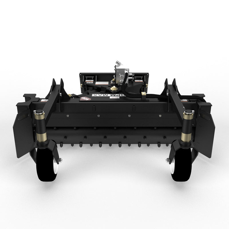 Virnig V20 Mini Skid Steer Power Rake; manufacturer family image, configuration may differ