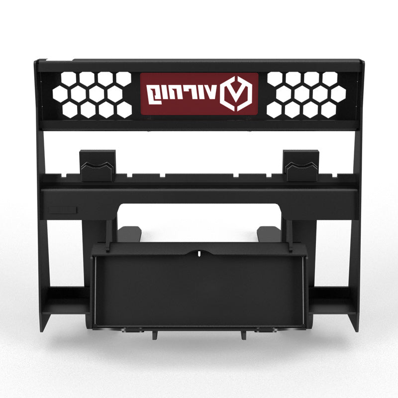 Virnig V20 Mini Skid Steer Rail Pallet Fork; manufacturer family image, configuration may differ