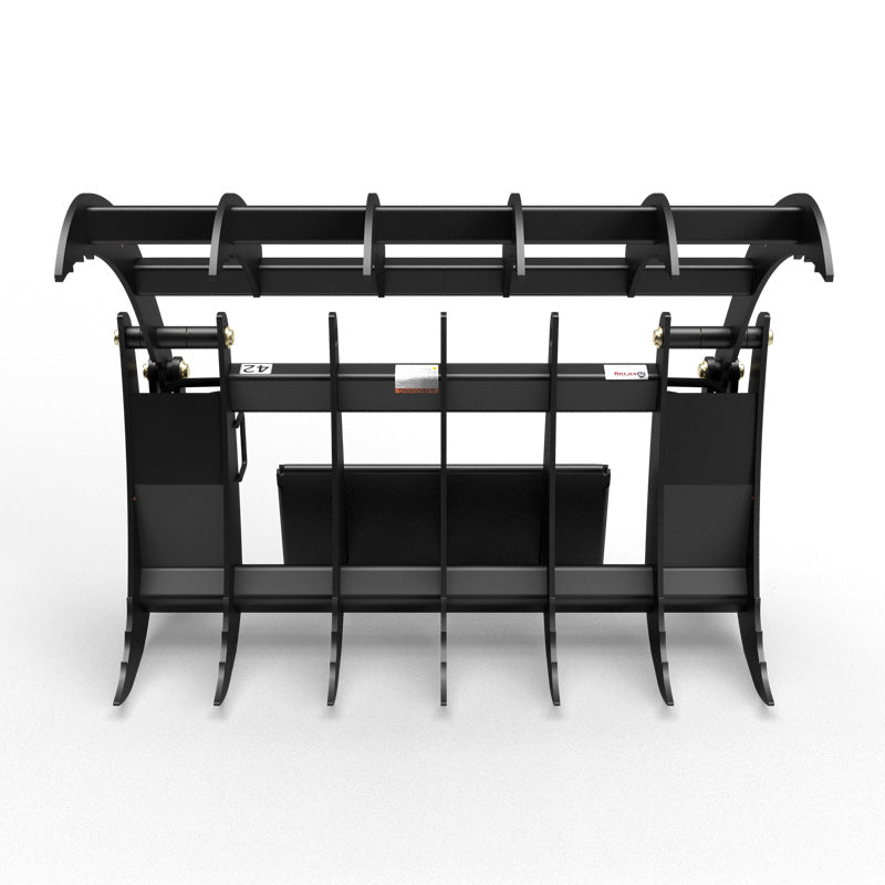 Virnig V20 Mini Skid Steer Root Rake Grapple; manufacturer family image, configuration may differ