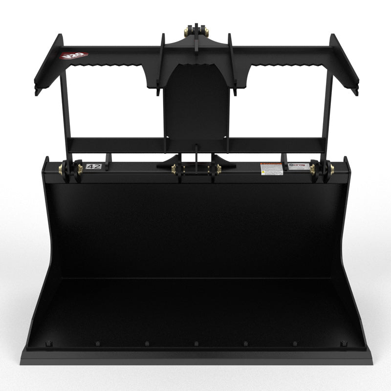 Virnig V20 Mini Skid Steer Scrap Grapple; manufacturer family image, configuration may differ